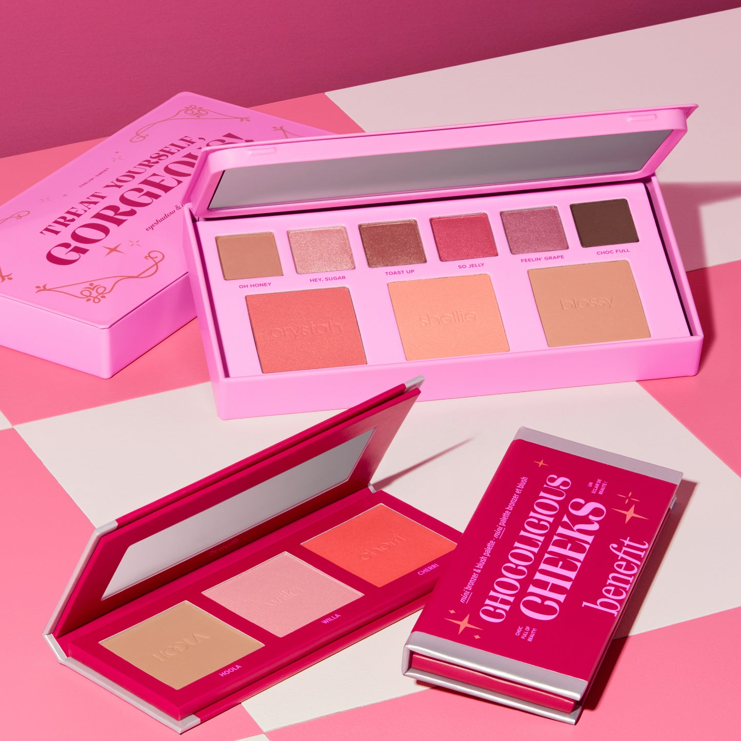 Treat Yourself, Gorgeous! eyeshadow & blush palette ($147 value)