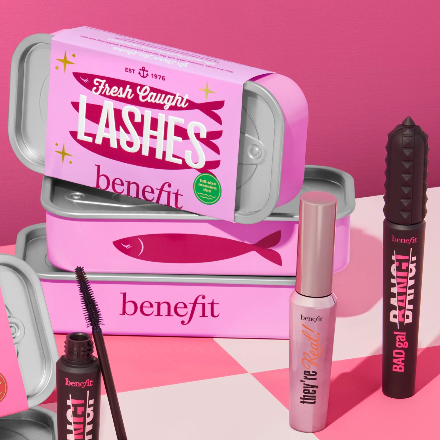 Fresh Caught Lashes mascara duo ($72 value)