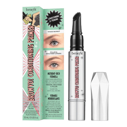 Nutrient-rich primer for fuller-looking brows